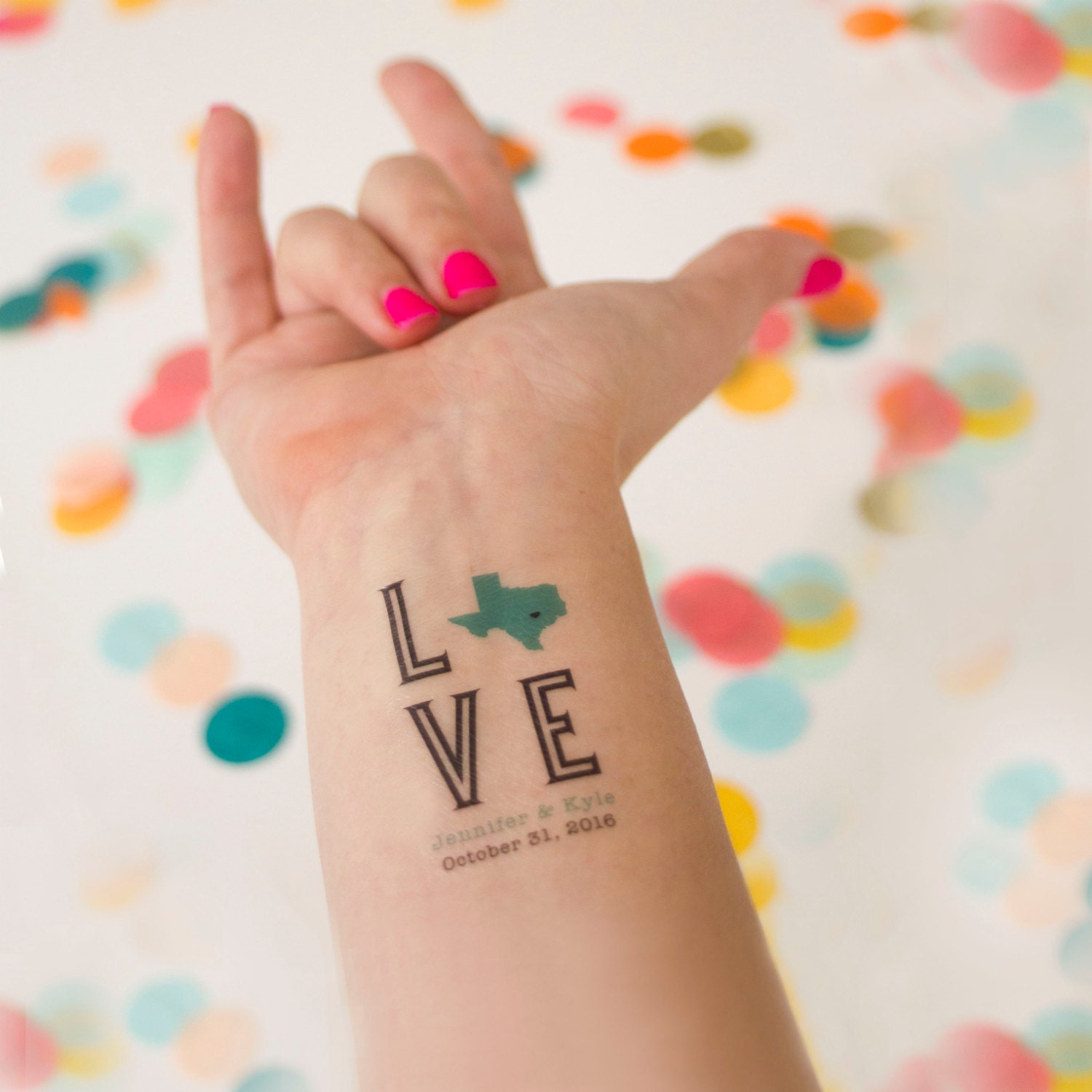 texas wedding temporary tattoo love tattoo customized wedding texas wedding temporary tattoo love tattoo customized wedding