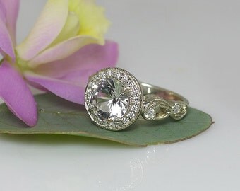 non diamond engagement ring engagement ring eco friendly wedding ring alternative engagement - Non Diamond Wedding Rings non diamond engagement ring engagement ring eco friendly wedding ring alternative engagement - Non Diamond Wedding Rings