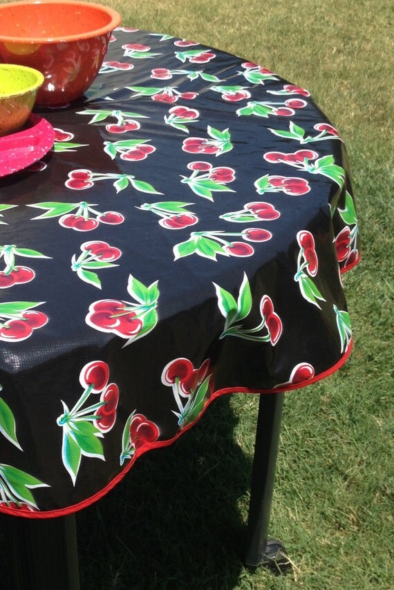 CUSTOMLaura 76x 56 Rectangele Oil cloth Tablecloth With NO