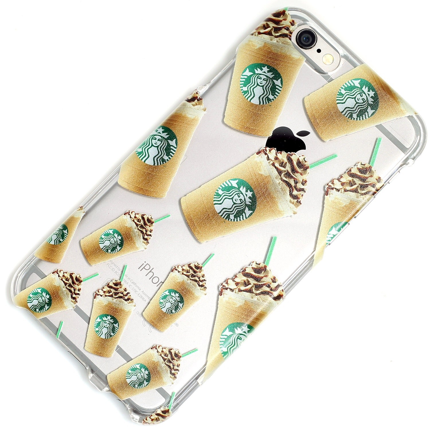 iPhone CaseCoffee Starbucks Drink Transparent Clear by ClashCases