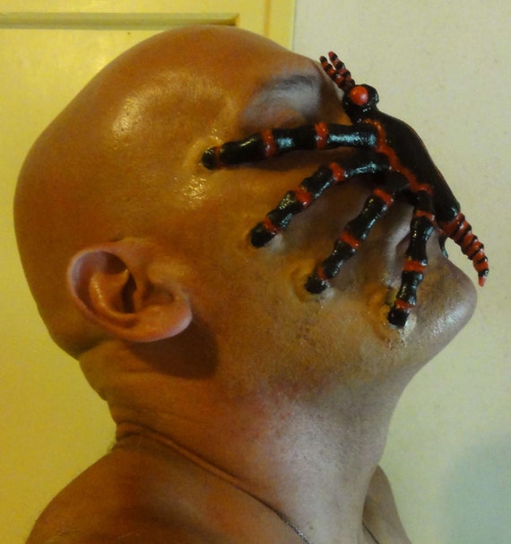 Latex Spider Prosthetic Mask