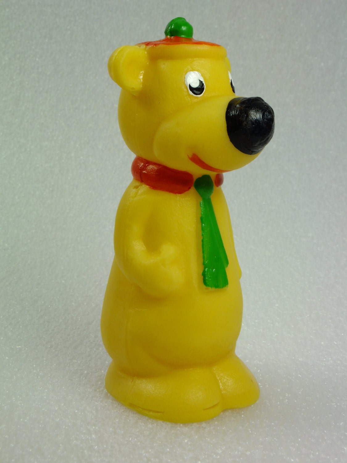 Vintage Rubber Yogi Bear Bath Toy Chew Toy 1980s Collectible