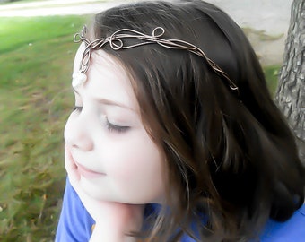 Elven Clothing - Medieval Crown - Elven Pearl Tiara - Elven Crown - Elven Headpiece - Elven tiara - Renaissance Crown - Celtic Crown