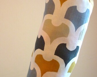 100% Cotton Plastic Bag Holder/Dispenser, Retro