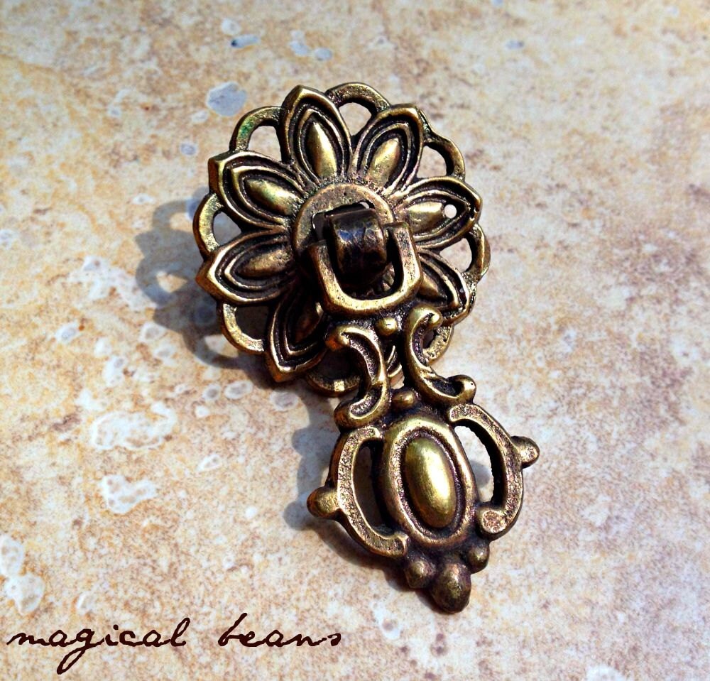 TearDrop Drawer Pulls Brass Drawer Pulls Pendant Drawer Pulls