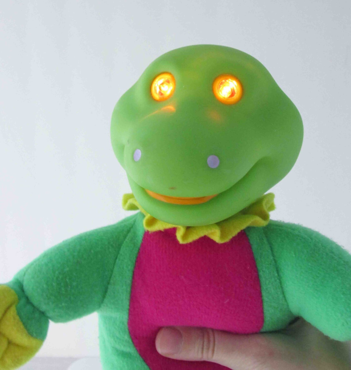 dinosaur light up plush
