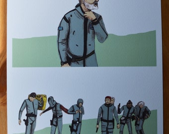 Swamp Leeches The Life Aquatic - 10x8 Print