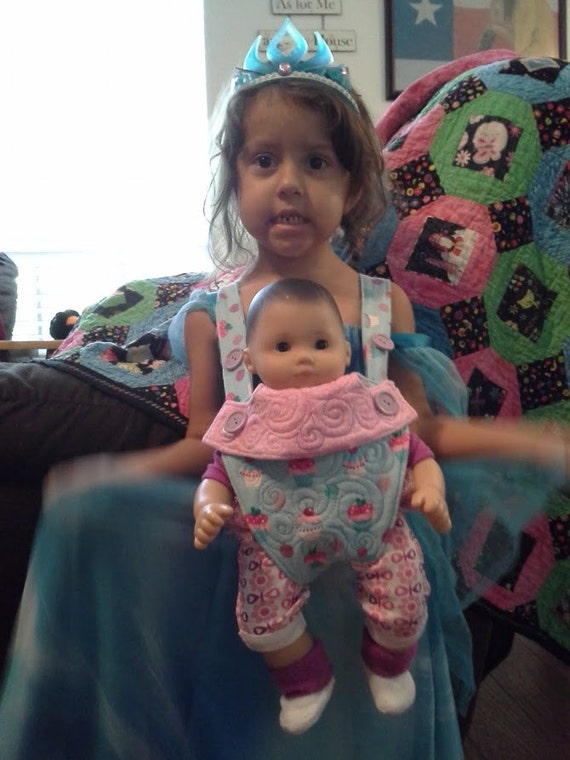 Bitty baby doll carrier doll sling 1516 inch dolls or stuffed