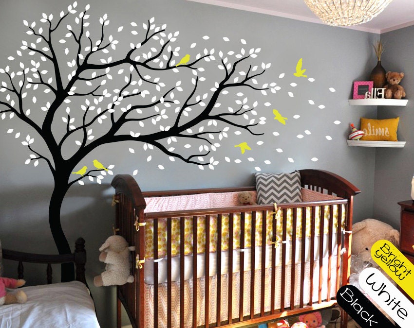 Large Tree Wall Decal in the Wind