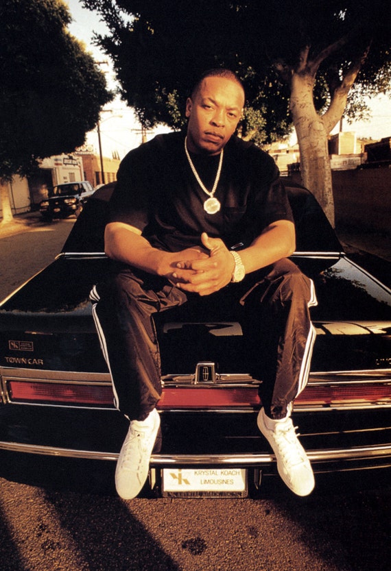 Dr. Dre Poster Rapper NWA Aftermath Record Producer