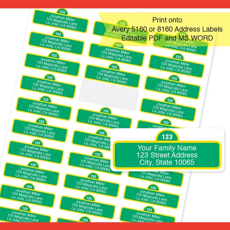 It is a picture of Smart Sesame Street Return Address Labels It is a graphic of Smart Sesame Street Return Address Labels