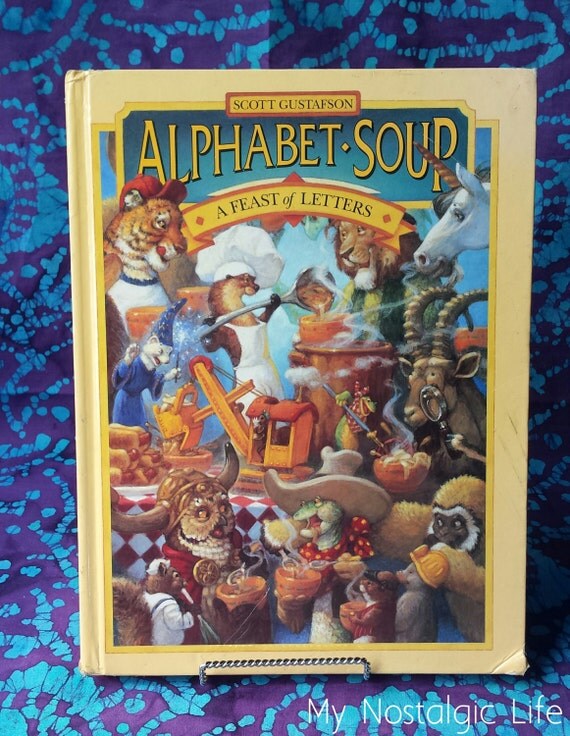 90's Books Alphabet Soup A Feast of Letters Scott
