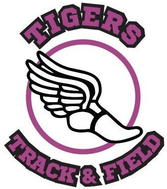 Track and Field SVG DXF SCAL Cricut Silhouette Graphtec