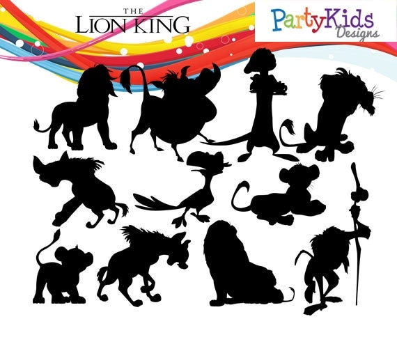 Download The Lion King Silhouette instant download PNG by ...