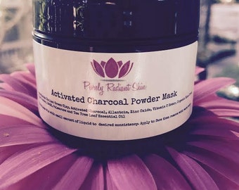 Purely Radiant Activated Charcoal Powder Mask