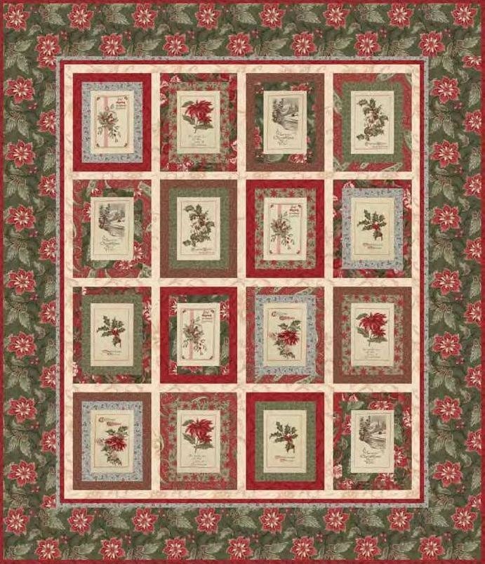 Pattern Sentiments Quilt by 3 Sisters for Moda Fabrics