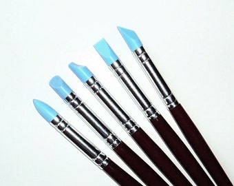 Polymer Clay Tools, Wipe Out Tools, Modeling Tools, Color Shapers, Air Dry Clay, Painting Brush, OOAK Doll, Clay Sculpting Tools, Cake Decor