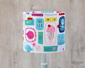 Pastel Blue Painted Wooden Lamp Base