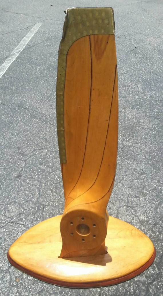 Vintage Florida Everglades wooden airboat propeller industrial