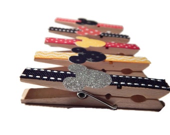 Mickey Mouse Magnets - Mickey Mouse Party Favors - Fish Extender Gift - Disney Cruise Magnets - Mickey Birthday Decor - Mickey Birthday
