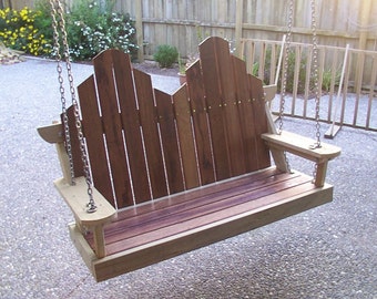 Plans for bench swing - PDF downloadable file