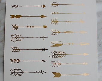 arrow tattoo etsy arrow tattoo etsy
