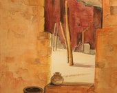 Mesa Verde  - Original watercolor - One of a kind