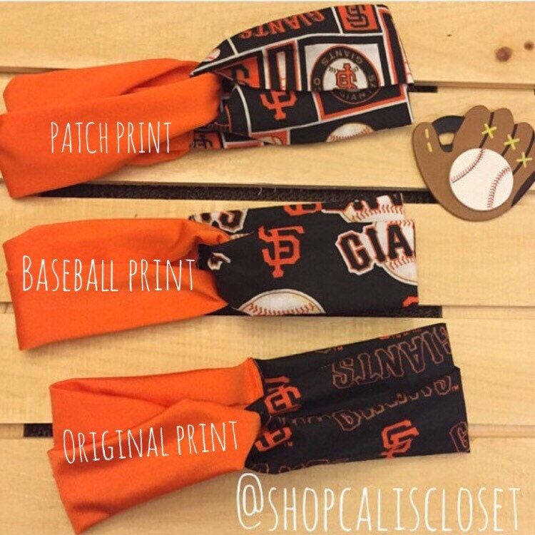 SF Baseball headbands