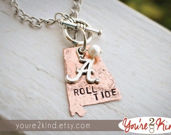 Alabama Necklace - Roll Tide - University of Alabama