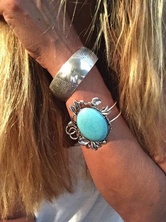 Set of Two Gypsy Bracelets/Free Shipping by BugigangasbyLeticia