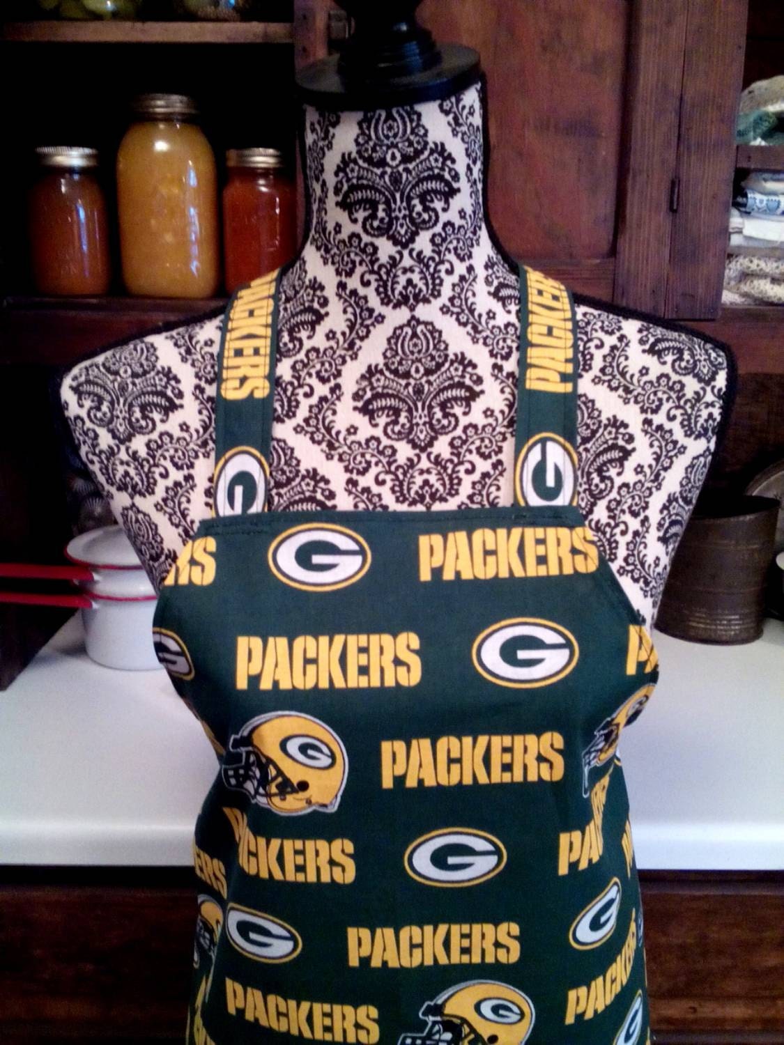 Green Bay Packers Apron with Pocket