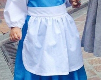 Belle Costume, Disney Inspired Play dress