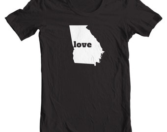 Georgia T-shirt - Love Georgia - My State Georgia T-shirt