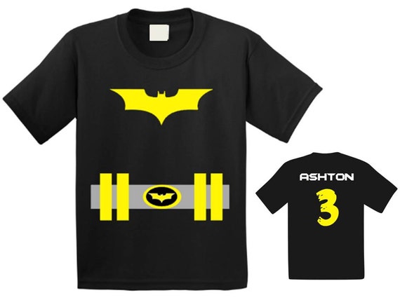 etsy batman birthday shirt