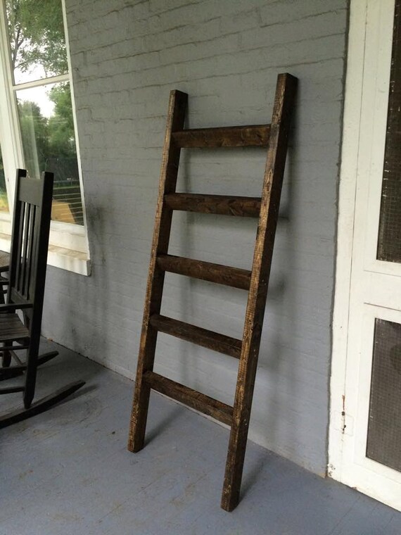 5 ft Blanket Ladder by ClintonRustics on Etsy
