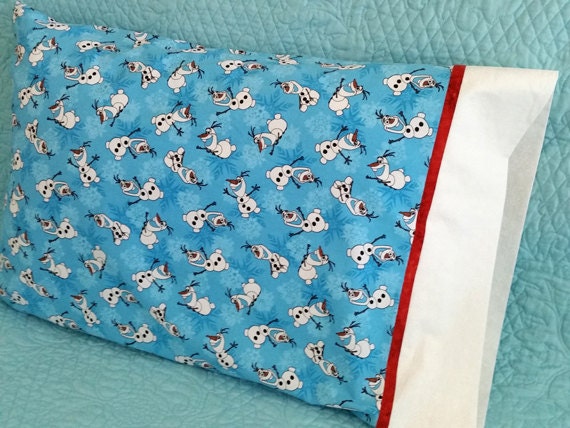 olaf pillowcase