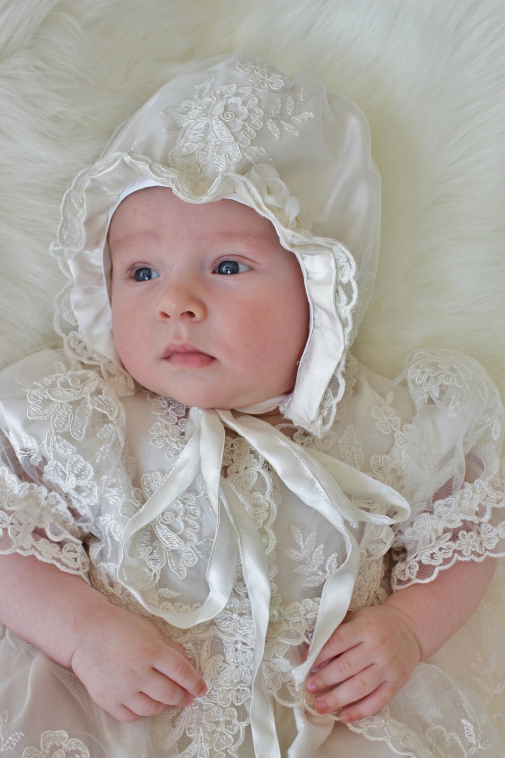 SALE Traditional Victorian Style Christening Set