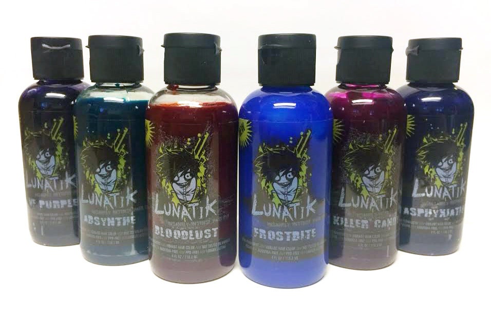 lunatik hair dye monster blue