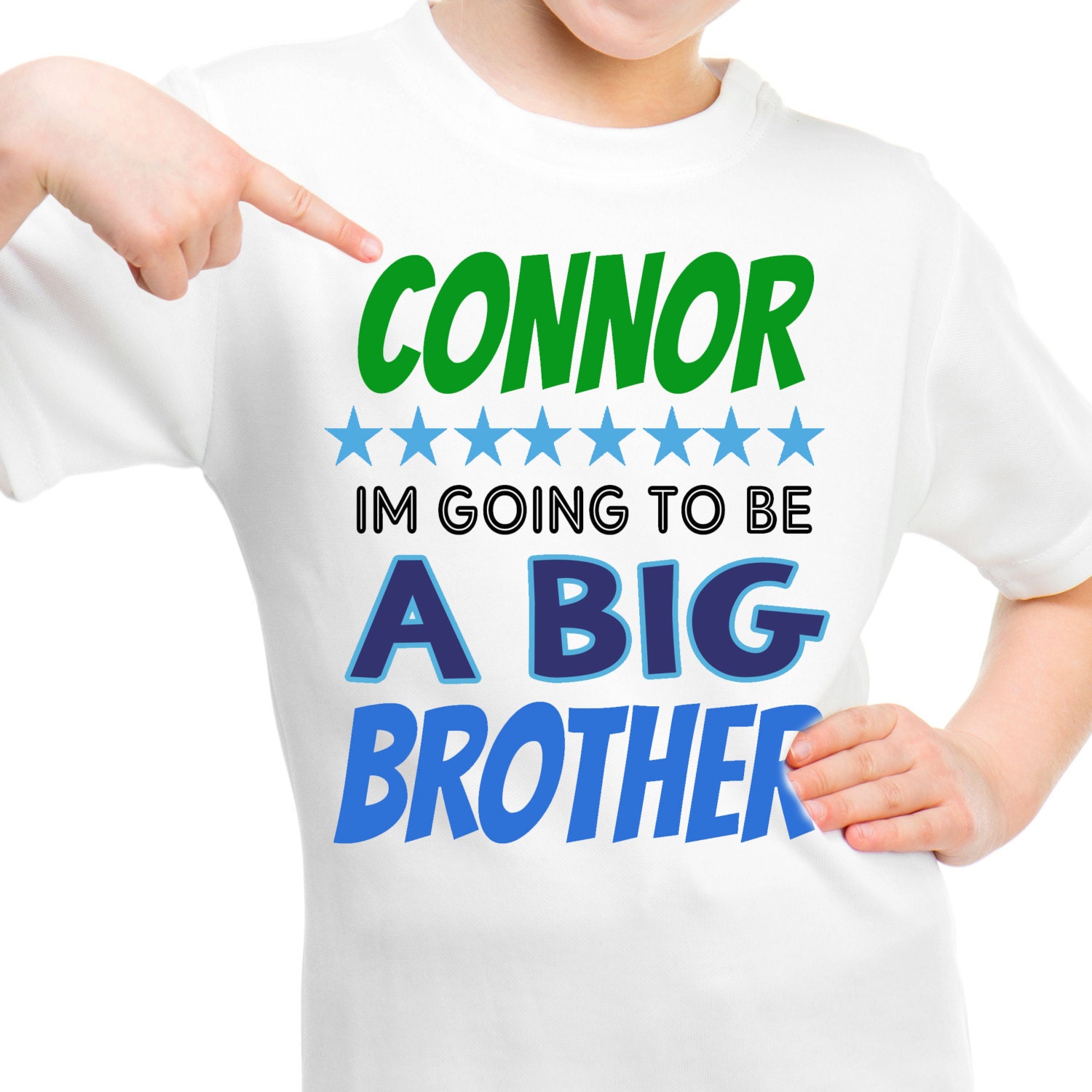 Im going to be a Big Brother Personalised brother t shirt