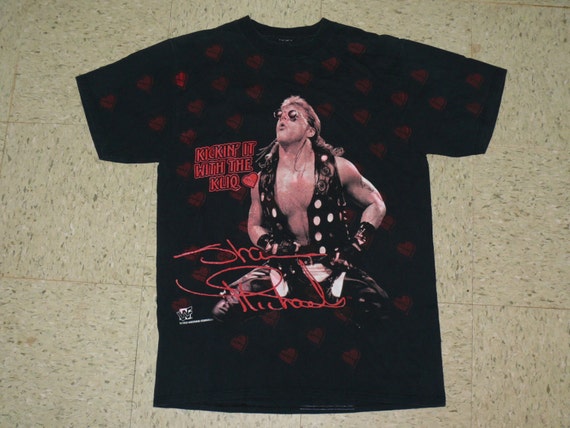 shawn michaels t shirt vintage