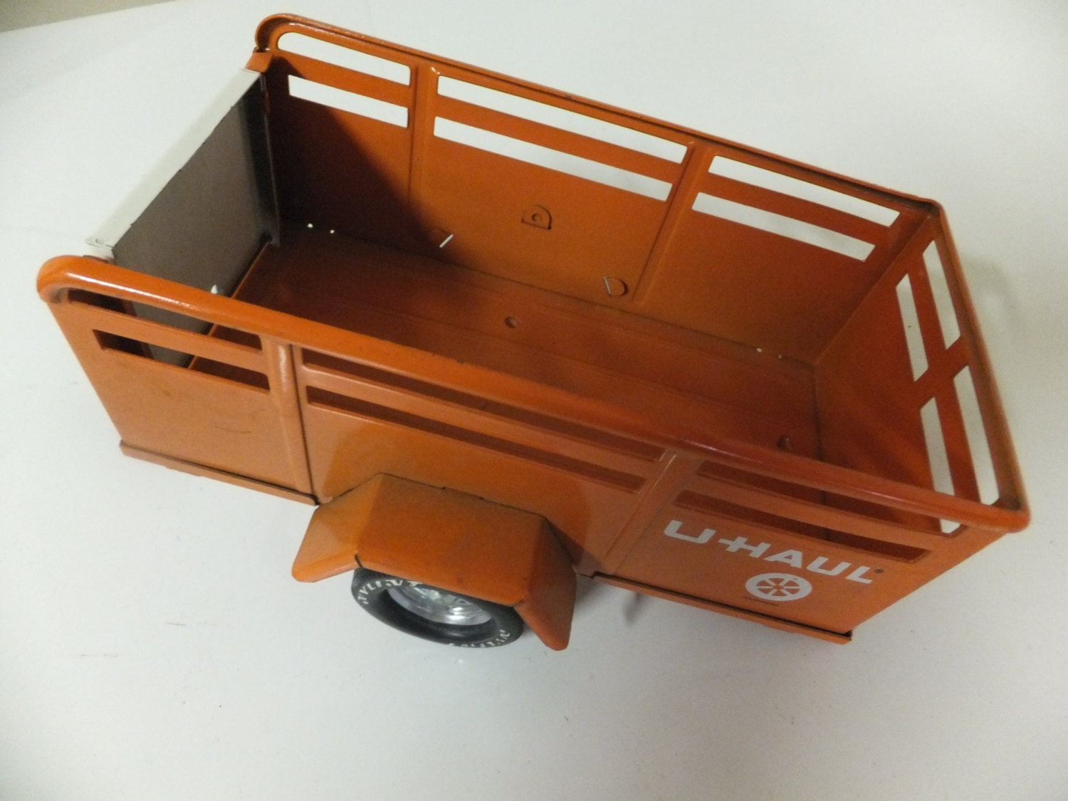 Vintage U Haul Metal Trailer Hitch Wagon Toy