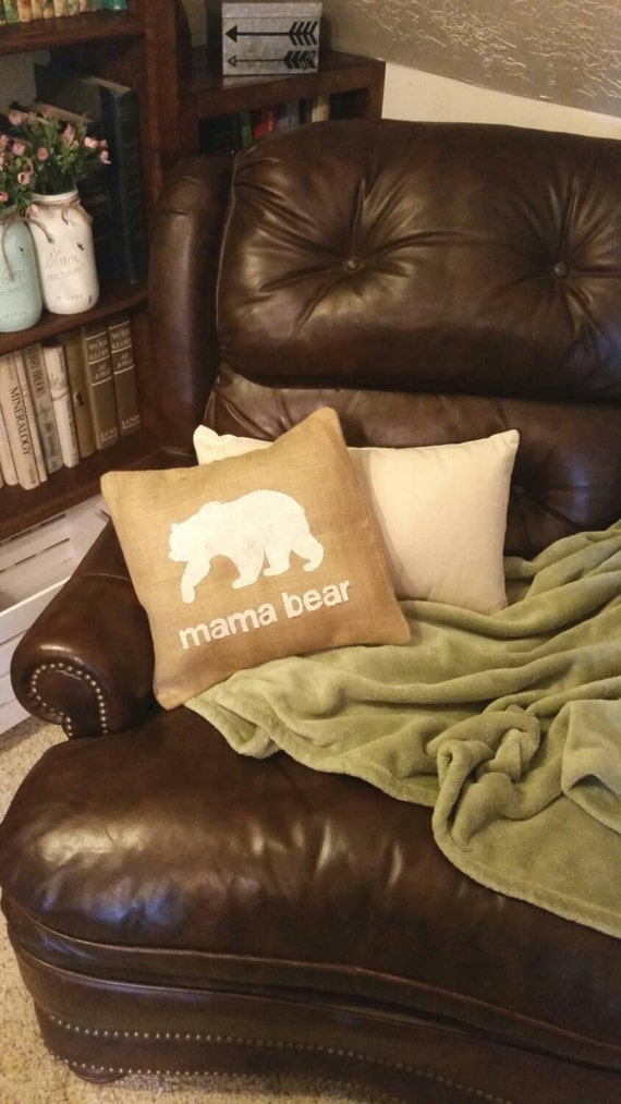 papa bear pillow