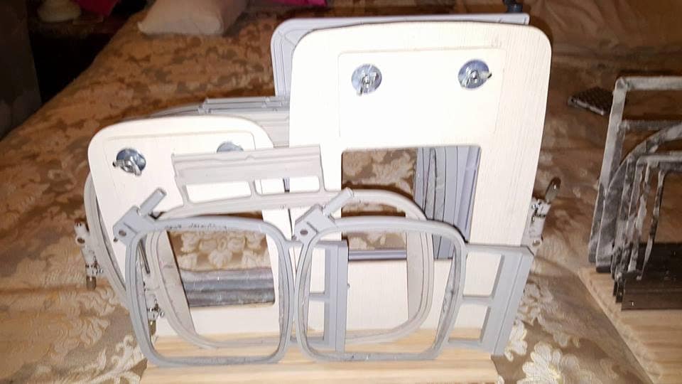 EMBROIDERY HOOP ORGANIZER 9 Wide 3/8 Grooves