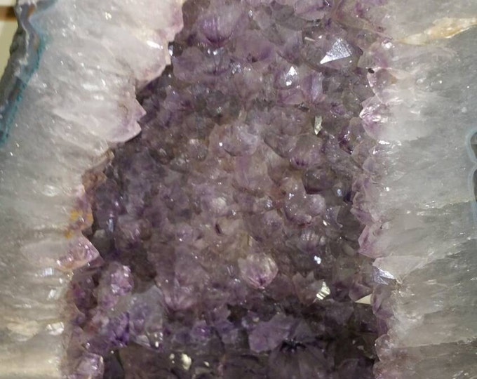 Amethyst Cathedral 13 inches tall- Beautiful Specimen from Brazil Home Decor \ Healing Stones \ Crown Chakra \ Amethyst Crystal \ Geodes
