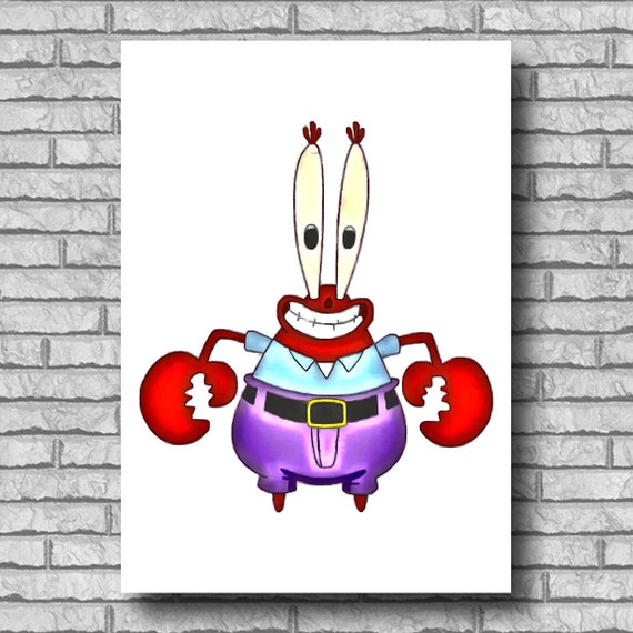 spongebob poster sponge bob poster sponge bob by WolfRabbitStudio