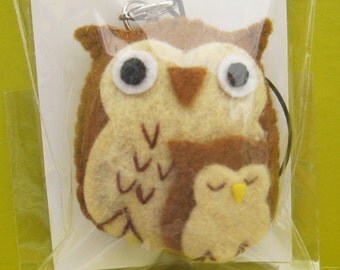 OWL SHAPED - KEY RING