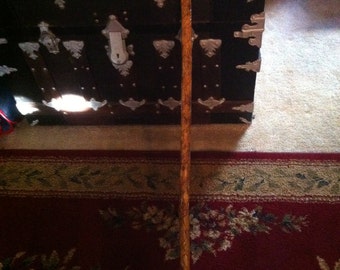 Hand Carved Walking Stick, Cane