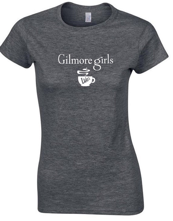 Gilmore Girls Tshirt w Lukes Coffee Logo Ladies by Lovemyitems2
