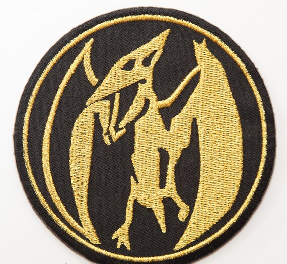 Pink Power Ranger Patch 3.5 Embroidered Iron on Badge