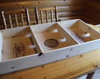 Timber Time Fun presents The Championship Hockey Box series. It is handcrafted from select pine and made in West Bend, Wisconsin. More Fun!